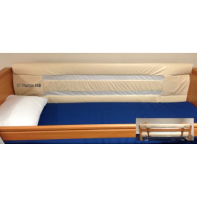 Cotside Bumper - Three Rails with Net Window - Pair